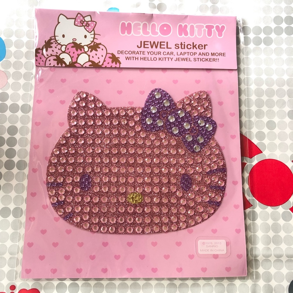 Hello Kitty Jewel Sticker